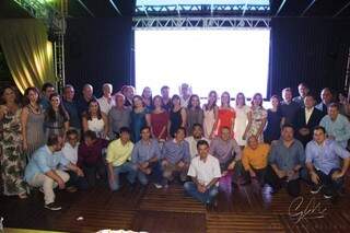 Anestesiologistas na festa de lançamento da sede Servan, em 2017. (Foto: Guilherme Molento)
