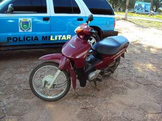 Moto furtada em 2005 foi apreendida foi comprada em Capitan Bado. (Foto: Divulgação)