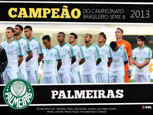 Com festa da torcida, Palmeiras vence o Boa e conquista t&iacute;tulo da S&eacute;rie B
