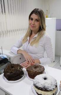Thatiana Lobo Ramos criou a Sabor Fit para vender doce com saúde.