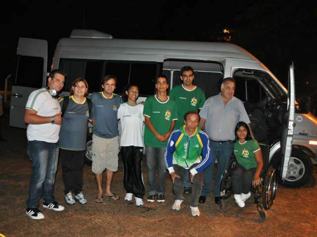  Paratletas da ADD participam do Circuito Caixa de Atletismo e Nata&ccedil;&atilde;o em SP -