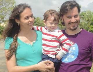Segundo filho do casal nasceu sem a doença (Foto: Divulgação/Arquivo Pessoal)