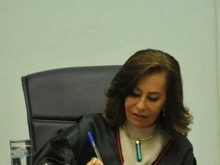 Tânia Garcia de Freitas Borges presidia o TRE-MS (Tribunal Regional Eleitoral do Estado).