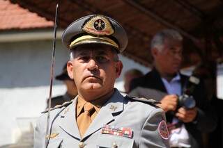 O antigo comandante Ociel Ortiz listou as conquistas feitas em sua gestão, em relação ao atendimento, cursos e novos equipamentos (Foto: Marcos Ermínio)