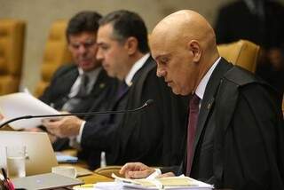 Ministros do STF durante julgamento. (Foto: Agência Brasil)
