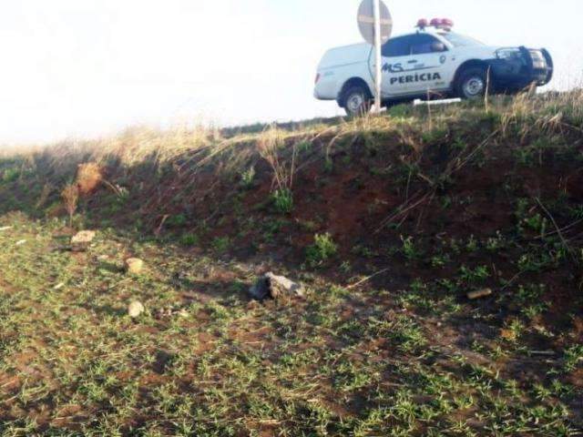 Ossada humana &eacute; encontrada por moradores ao lado da BR-463