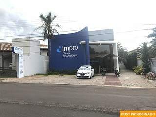 Novo prédio da clínica Impro no bairro Chácara Cachoeira (Foto: Marina Pacheco)