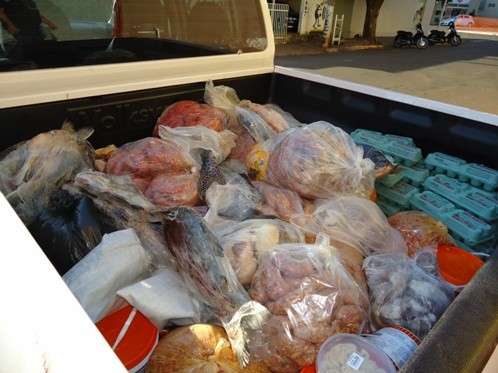 Mais de tr&ecirc;s toneladas de alimentos estragados s&atilde;o recolhidas no Estado