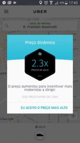 Uber fica mais caro e passar&aacute; a aceitar pagamento em dinheiro