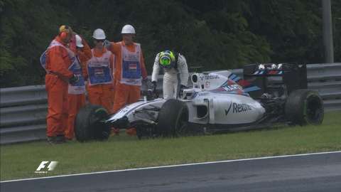 Rosberg garante pole do GP da Hungria e  Massa bate na primeira volta