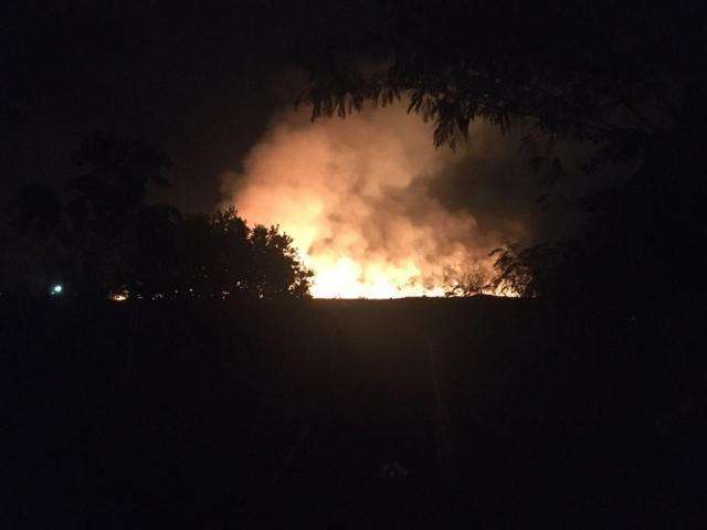 Inc&ecirc;ndio devastou 2,5 hectares de vegeta&ccedil;&atilde;o no aeroporto da Capital 
