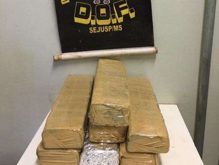 Mulheres s&atilde;o presas em rodovia com 23kg de drogas na bagagem