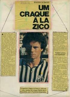 O craque fez história no Operário Futebol Clube nos anos de 1980 (Foto: Arquivo)