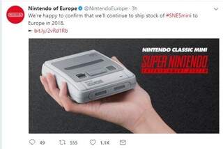 Nintendo anuncia volta do NES Mini e que não haverá escassez de Super NES Mini