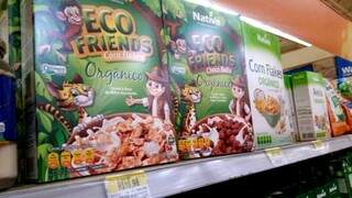 Cereal infantil no Walmart.