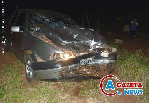  Adolescente morre em colis&atilde;o entre moto e carro de passeio na fronteira