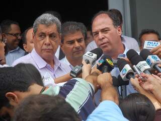 Ministro anunciou recursos durante visita a MS em 11 de março. (Foto: Simão Nogueira)