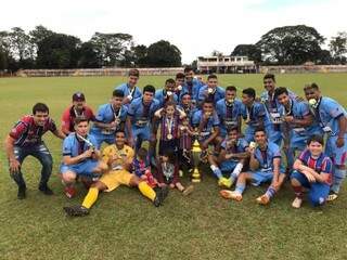União foi campeão estadual da categoria sub-19 este ano (Foto: Divulgação/FFMS)