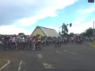 Motociclistas no Aero Rancho. (Foto: Vitor Samúdio)