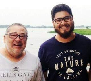 Araquém e Diego Cardoso, de Bonito: gerações