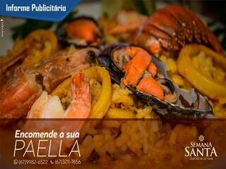 Paella  de Frutos do Mar (Foto: Divulgação)