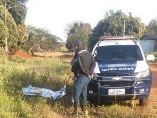 Mulher foi encontrada morta em área de mata no município (Foto: divulgada pelo IFato)