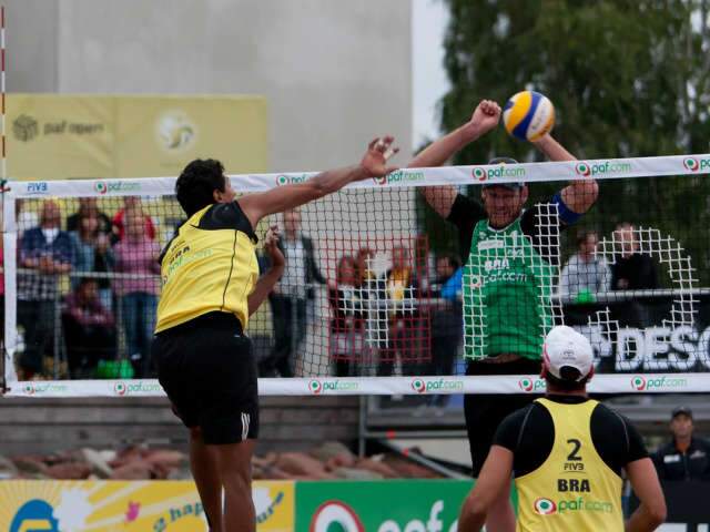  Sul-mato-grossense fatura ouro no Mundial de v&ocirc;lei de praia na Finl&acirc;ndia