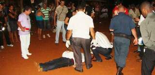 Irmãos foram mortos durante festa em assentamento. (Foto:Dourados News)
