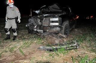 No dia acidente, acusado estaria bêbado e teria abandonado o veículo (Foto: Marcio Rogério/Nova News)