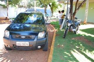 EcoSport foi roubada em Mato Grosso. Motocicleta foi roubada na Vila Progresso. 