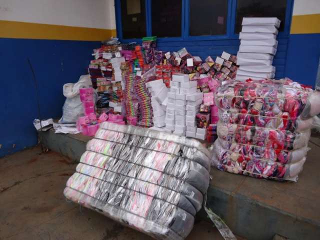 Dois ve&iacute;culos com mercadoria contrabandeada s&atilde;o apreendidos na MS-270 