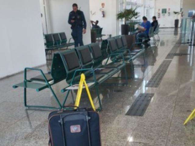 Mala esquecida em sagu&atilde;o de aeroporto mobiliza equipe antibomba 
