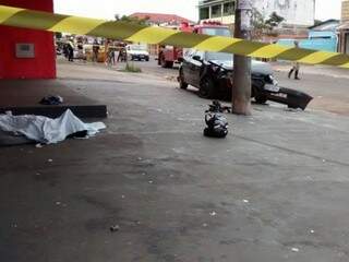 Motociclista morreu ao ser atingido por veículo em cruzamento (Foto: Divulgação/João Ponciano)