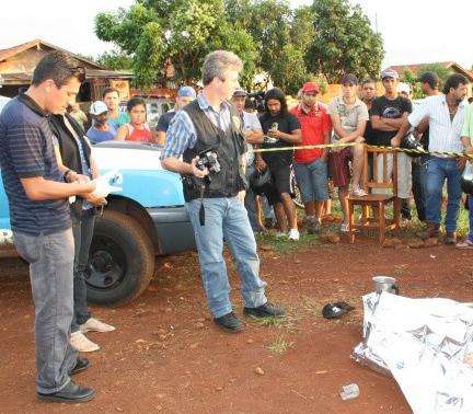 Jovem &eacute; executado com sete tiros em Dourados 