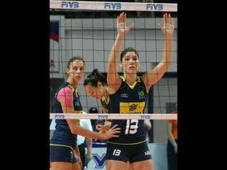 Atleta de MS se destaca na vitória sobre a Argentina em torneio de vôlei Atleta de MS se destaca na vitória sobre a Argentina em torneio de vôlei