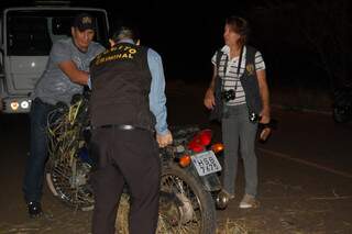 Acidente de moto provocou a morte do adolescente Douglas Silva de Paiva (Foto: Ana Paula Carvalho)