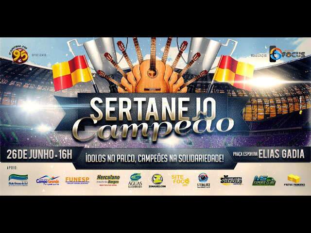  Sertanejo Campe&atilde;o acontece nessa ter&ccedil;a-feira &agrave; tarde no Elias Gadia