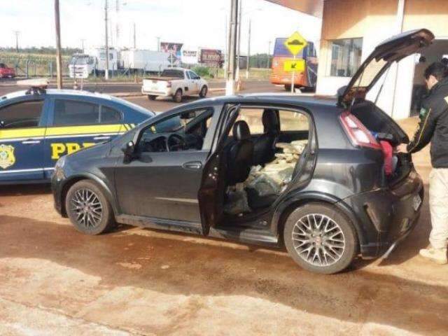 PRF apreende maconha e crack que seriam levados de MS at&eacute; SP por R$ 7 mil