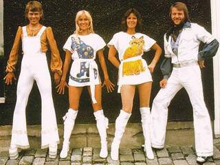 Foto de 1976 do Grupo sueco, formado em 1972.