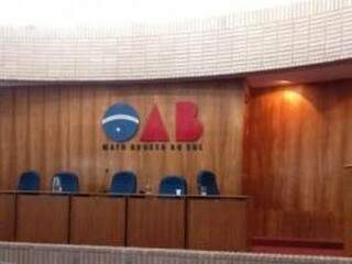 Plenário da OAB/MS, em Campo Grande. (Foto: Arquivo).