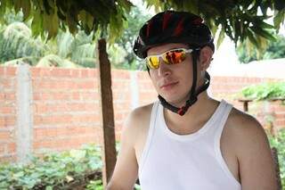 Ildefonso afirmou que os ciclistas ficarão mais seguros com a criação da ciclovia (Foto: Marcos Ermínio)