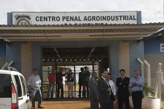 Juízes e Agepen inspecionam Centro Penal Agroindustrial. (Foto: Marcos Ermínio)
