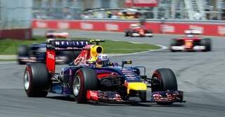 Daniel Ricciardo, da Red Bull, venceu GP do Canadá (Valdrin Xhemaj/EFE/EPA)