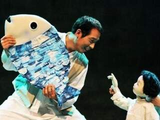 A História de Dallae, espetáculo trazido Coreia para Campo Grande em 2013 (Foto: Arquivo)