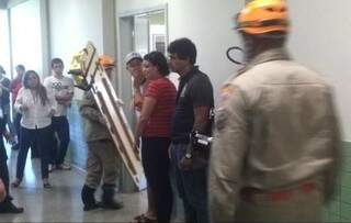 Quando bombeiros chegaram aluno já estava morto (Foto: Dourados Agora)