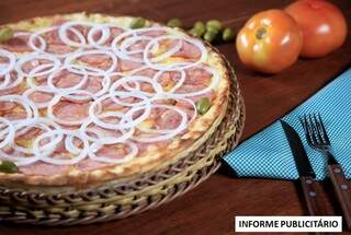 Pizza e calabresa acebolada - (Foto Divulgação)