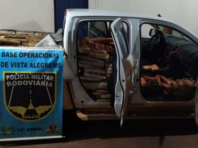 PM apreende 1 tonelada de maconha e avalia preju&iacute;zo de R$ 1,3 milh&atilde;o