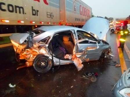 Moradora de Ivinhema morre em acidente em rodovia de SP