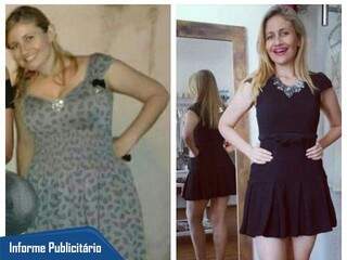 O antes e depois de Fran Vieira.