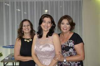 Jussara, Adriana e Silvia são as três organizadoras dos encontros.